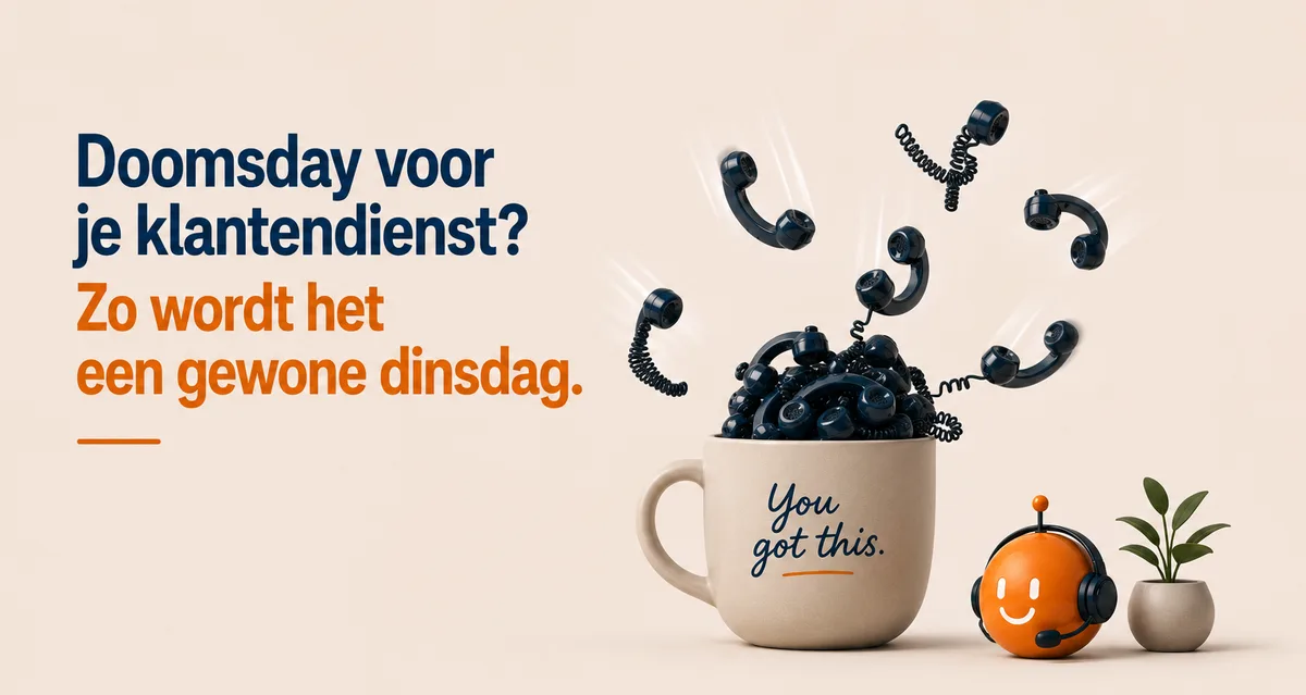 Doomsday voor uw klantendienst? Zo wordt het een gewone dinsdag
